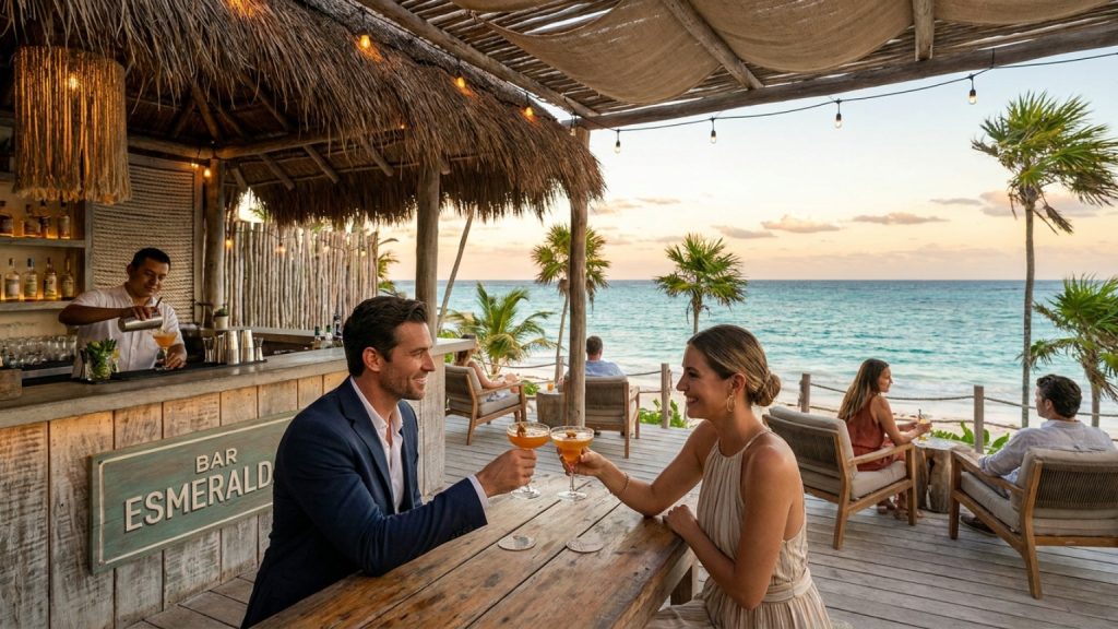 ¿Qué elementos definen un buen bar en Costa Esmeralda?