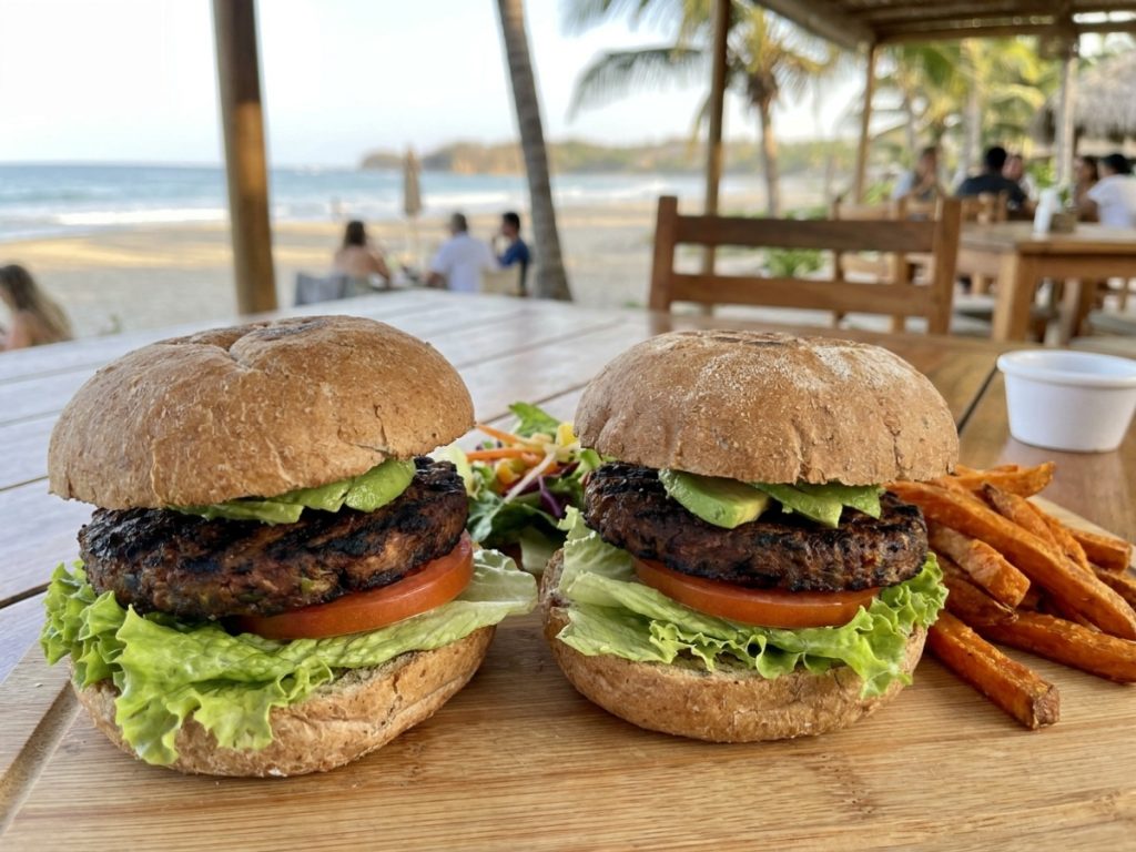 Descubre las mejores hamburguesas veganas en Costa Esmeralda