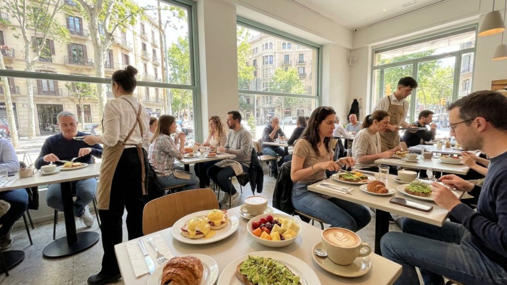 ¿Qué es un restaurante brunch en Barcelona y por qué está de moda?