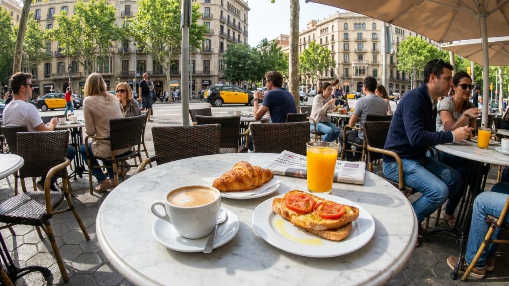 ¿Qué significa disfrutar de un desayuno en Barcelona centro?
