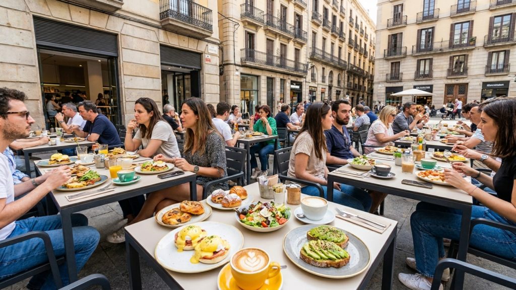 ¿Qué es una cafetería brunch en Barcelona y por qué está tan de moda?