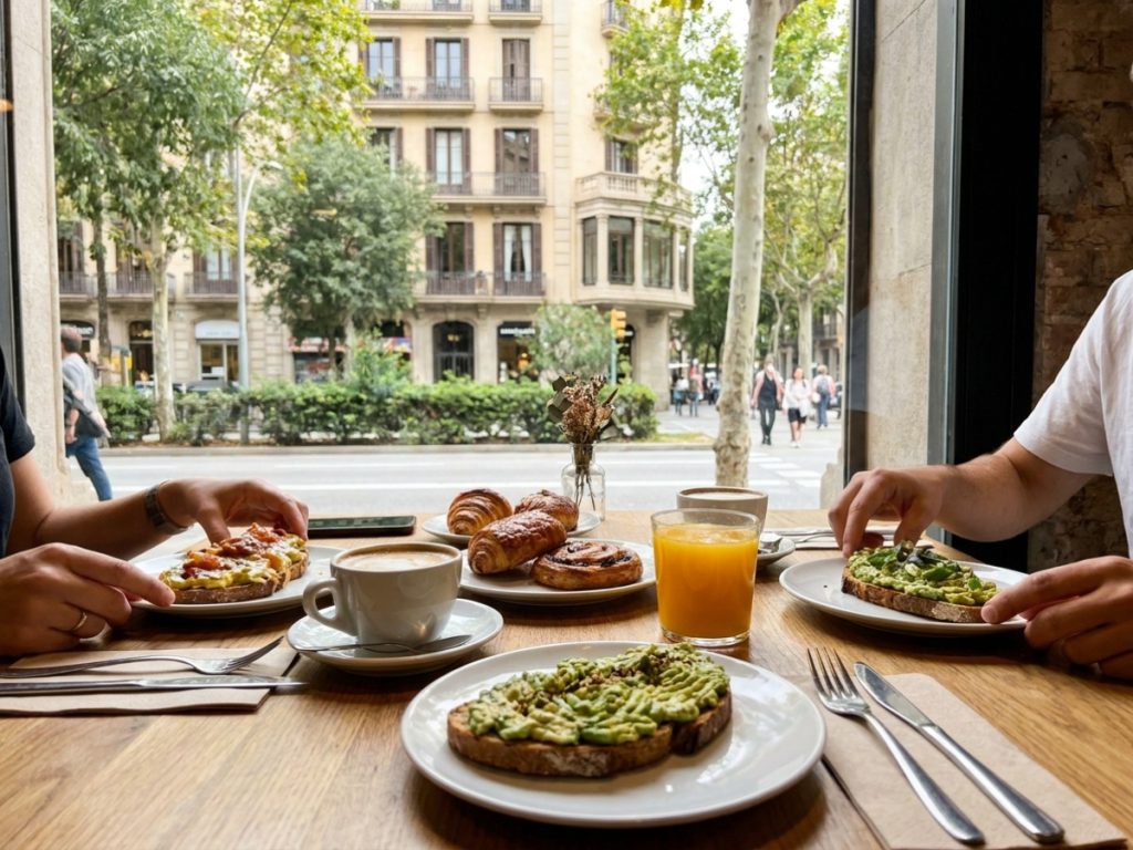 Tu cafetería brunch en Barcelona: sabores únicos
