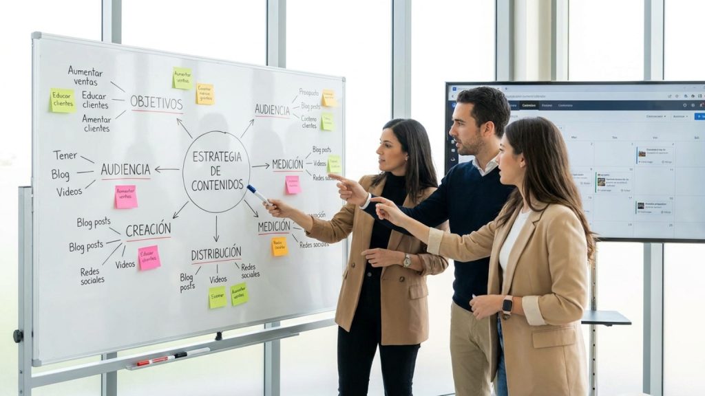 ¿Qué es una estrategia de contenidos y por qué la necesita un negocio?