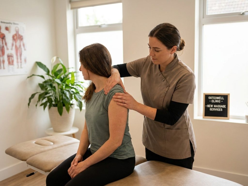 Experience the Relief of Osteopathy Massage