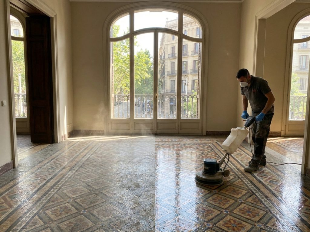 Expertos en restauración de suelos en Barcelona